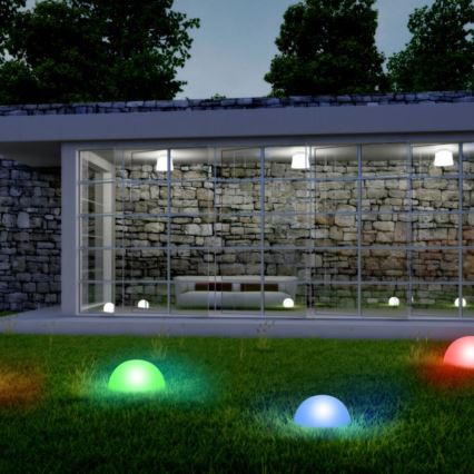 SET 5x Lampada LED solare LED/1,2V multicolore