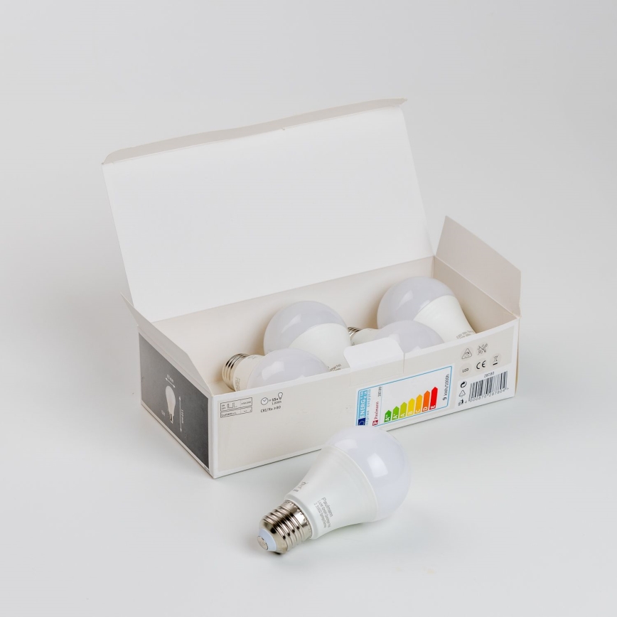 SET 5x Lampadina LED A60 E27/9W/230V 2700K - Paulmann 28780