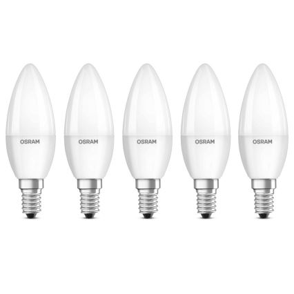 SET 5x Lampadina LED BASE B40 E14/4,9W/230V 2700K - Osram