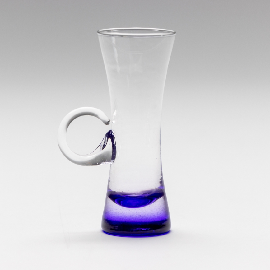 Set 6x Bicchiere da liquore con manico viola