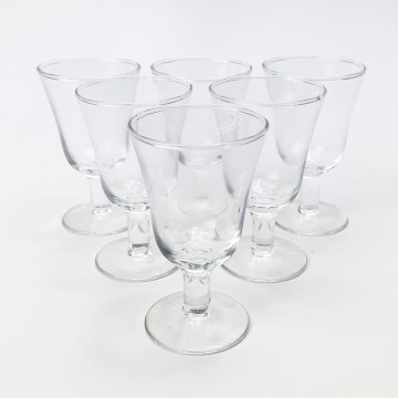 Set 6x bicchiere da liquore limpido