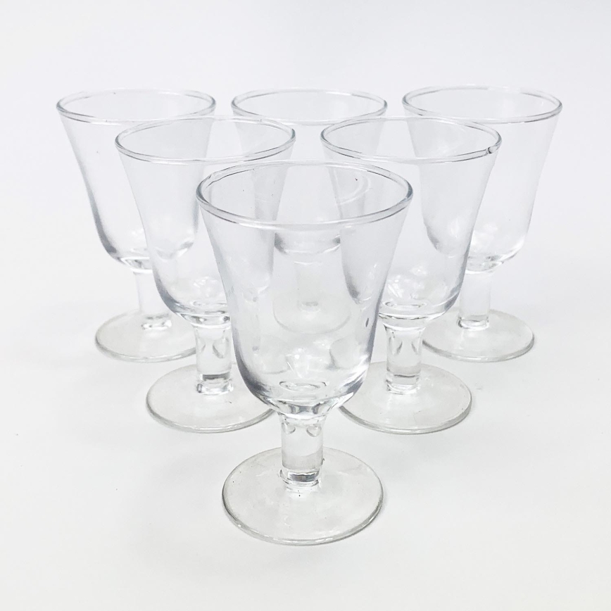 Set 6x bicchiere da liquore limpido