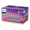 SET 6x Lampadina LED VINTAGE Philips E27/4W/230V 2700K