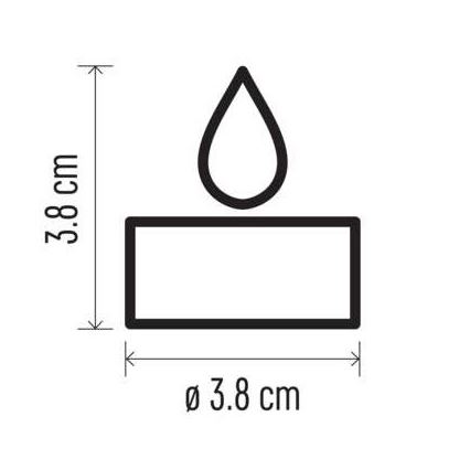 SET 6x LED Decorazioni natalizie 6xLED/6xCR2032 bianco