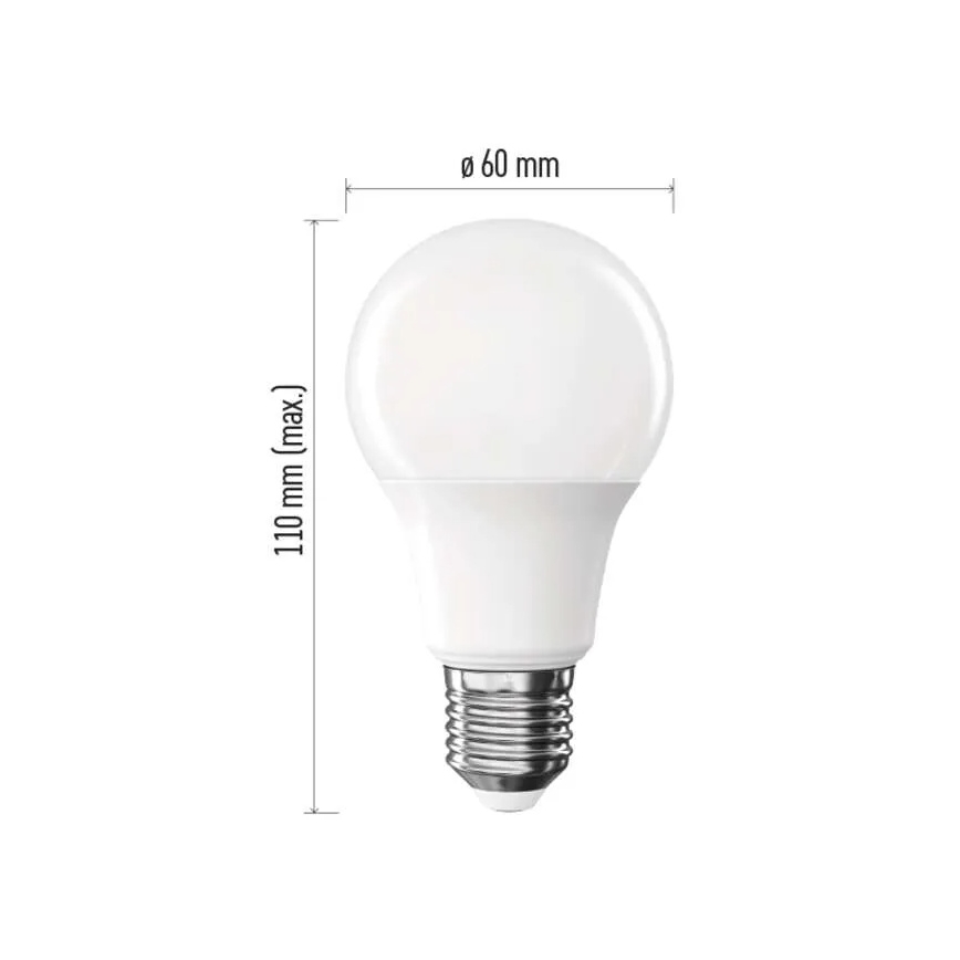 SET 6x LED-Glühbirnen A60 E27/8,8W/230V 4000K