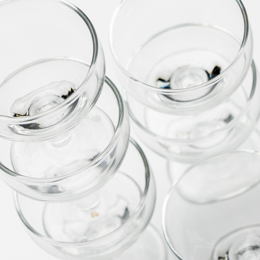 Set 6x Likörglas klar