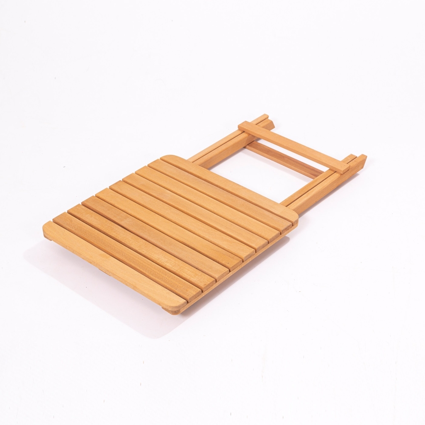 Set da balcone con cuscini in faggio