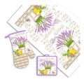 Set cucina LAVANDA 3 pezzi