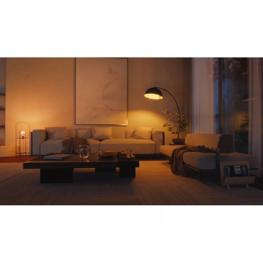 Set da 2 lampadine LED dimmerabili Philips Hue WHITE AMBIANCE E27/6W/230V 1000-20000K