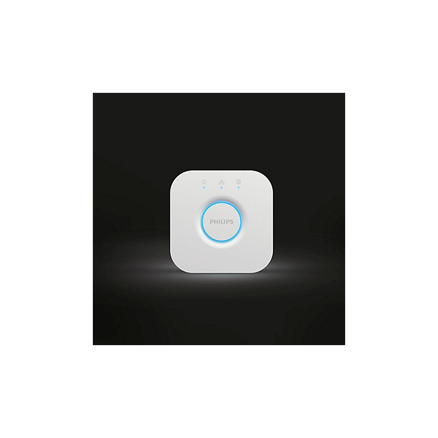 Set da 2 lampadine LED dimmerabili Philips Hue WHITE AMBIANCE GU10/4,2W/230V 2200-6500K + Hue Bridge