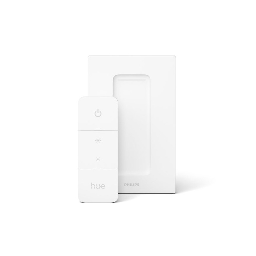 Confezione da 2 lampadine LED dimmerabili Philips Hue WHITE AMBIANCE GU10/4,2W/230V 2200-6500K + interruttore dimmer