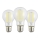 Set da 3 lampadine LED VINTAGE A60 E27/3,8W/230V 2700K - Eglo 110437
