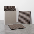 Set da 4 pannelli acustici per rivestimento VASAVIK 60x60 cm, finitura noce