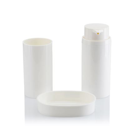 Set da bagno CARMEN 5 pz bianco