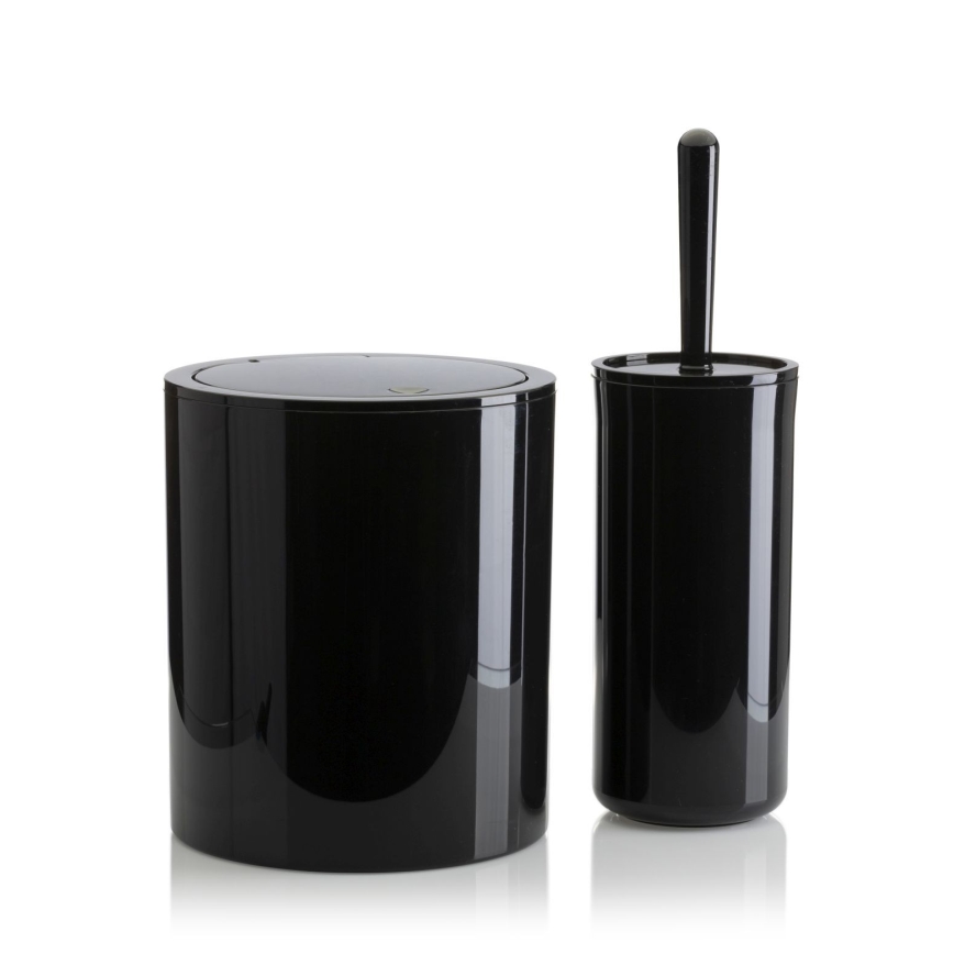 Set da bagno CARMEN 5 pz nero