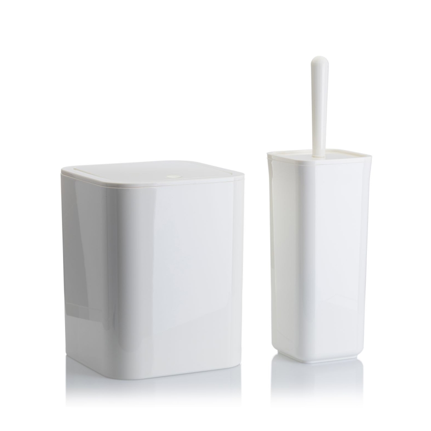 Set da bagno SIERRA 5 pz bianco