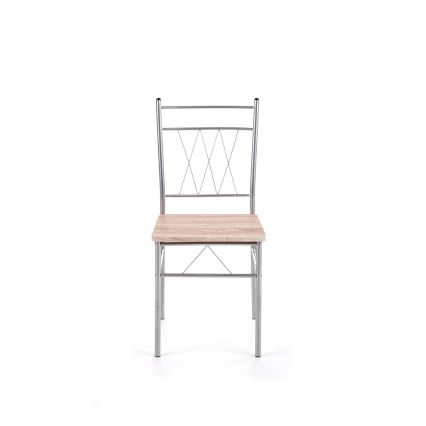 Set da balcone LANCE 82x50 cm metallo/rovere Sonoma
