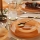 Set da tavola 18 pezzi arancione/vetro