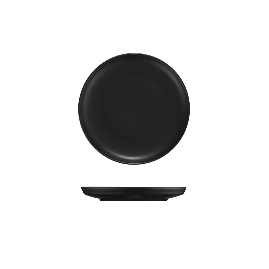 Set da tavola 18 pezzi nero/porcellana