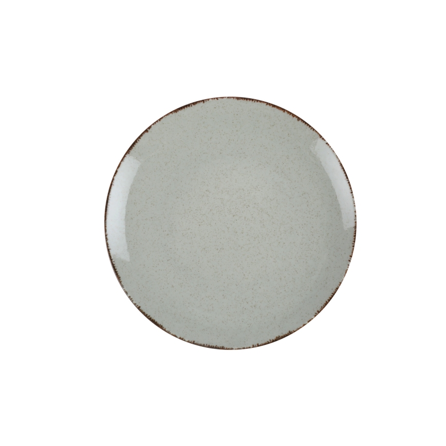 Set da tavola 18 pezzi, verde/porcellana