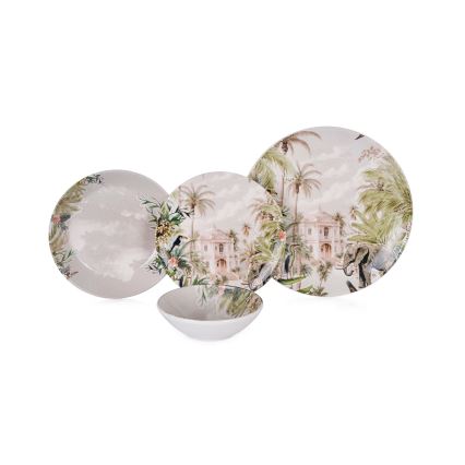 Set da tavola 24 pezzi multicolore/ceramica
