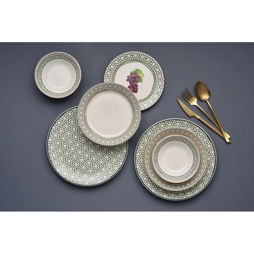 Set da tavola 24 pezzi multicolore/ceramica