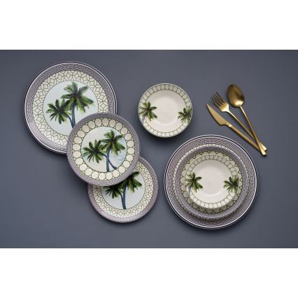 Set da tavola 24 pezzi multicolore/ceramica