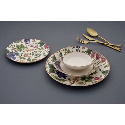 Set da tavola 24 pezzi multicolore/ceramica