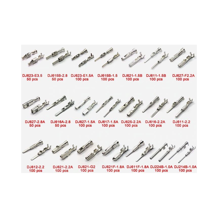 Set de goupilles pour connecteurs de voiture 1980 pcs