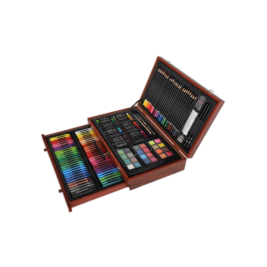 Set de peinture ART BOX en valisette, 143 pièces