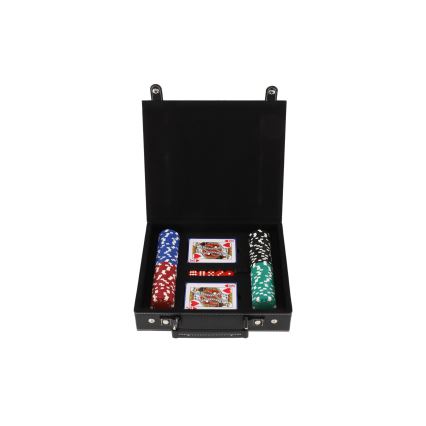 Set de poker dans une mallette, 100 pièces