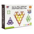 Set di costruzioni magnetico, 99 pezzi
