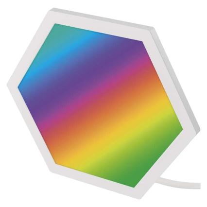 Set da 3 pannelli LED RGBIC+CCT dimmerabili - espansione LED/1,8W/230V Wi‑Fi Tuya