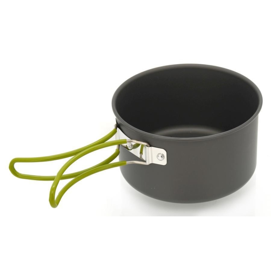 Set di pentole da campeggio con accessori 9 pezzi