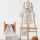 Set in spugna per bambini ZURAFA - accappatoio, asciugamano, spugnetta beige