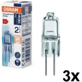 Set mit 3 Backofenlampen HALOSTAR G4/10W/12V 2700K - Osram