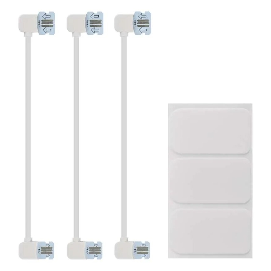SET 3x LED RGBIC+CCT Pannello dimmerabile - estensione 3xLED/1,8W/230V Wi-Fi Tuya