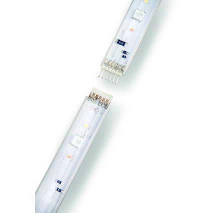 SET - Striscia LED RGBW dimmerabile Philips Hue WHITE AND COLOR AMBIANCE 2m LED/20W/230V + striscia 1m LED/11W/12V