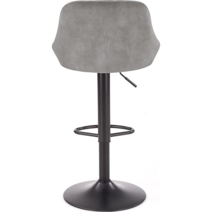 Sgabello 106x47 cm grigio/nero