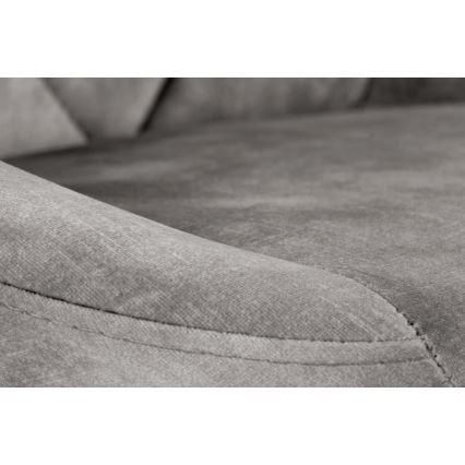 Sgabello 106x47 cm grigio/nero