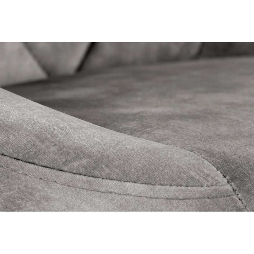 Sgabello 106x47 cm grigio/nero