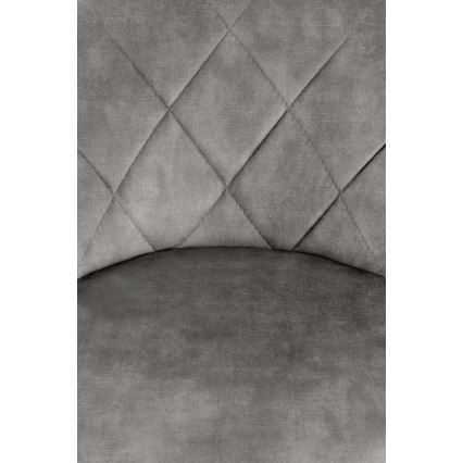 Sgabello 106x47 cm grigio/nero