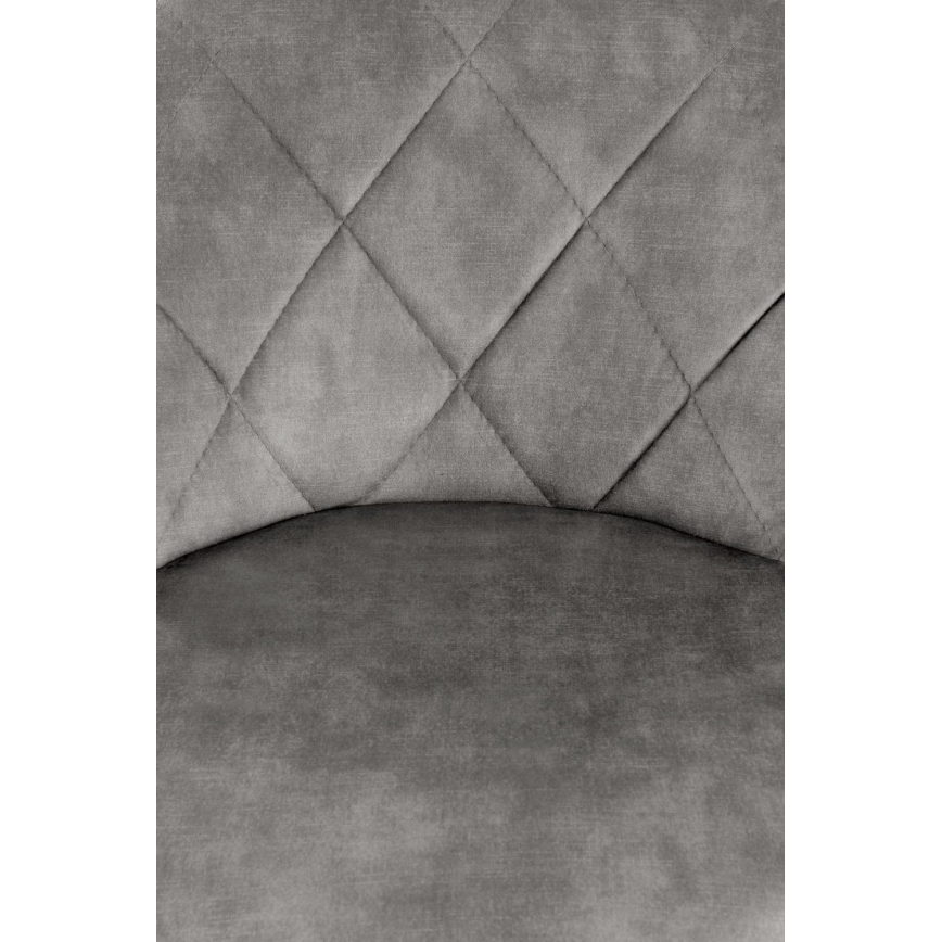 Sgabello 106x47 cm grigio/nero