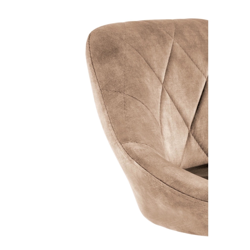 Sgabello 106x47 cm nero/marrone
