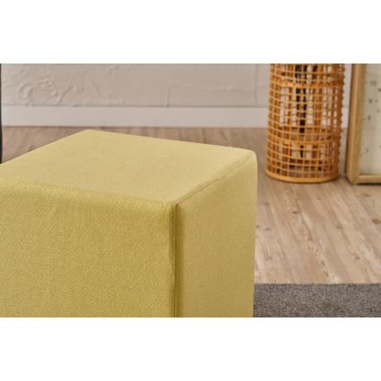Sgabello CUBI 40x40 cm giallo