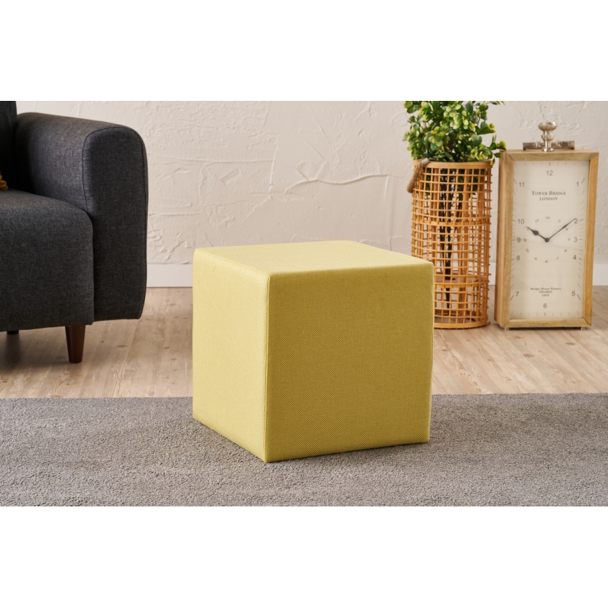 Sgabello CUBI 40x40 cm giallo