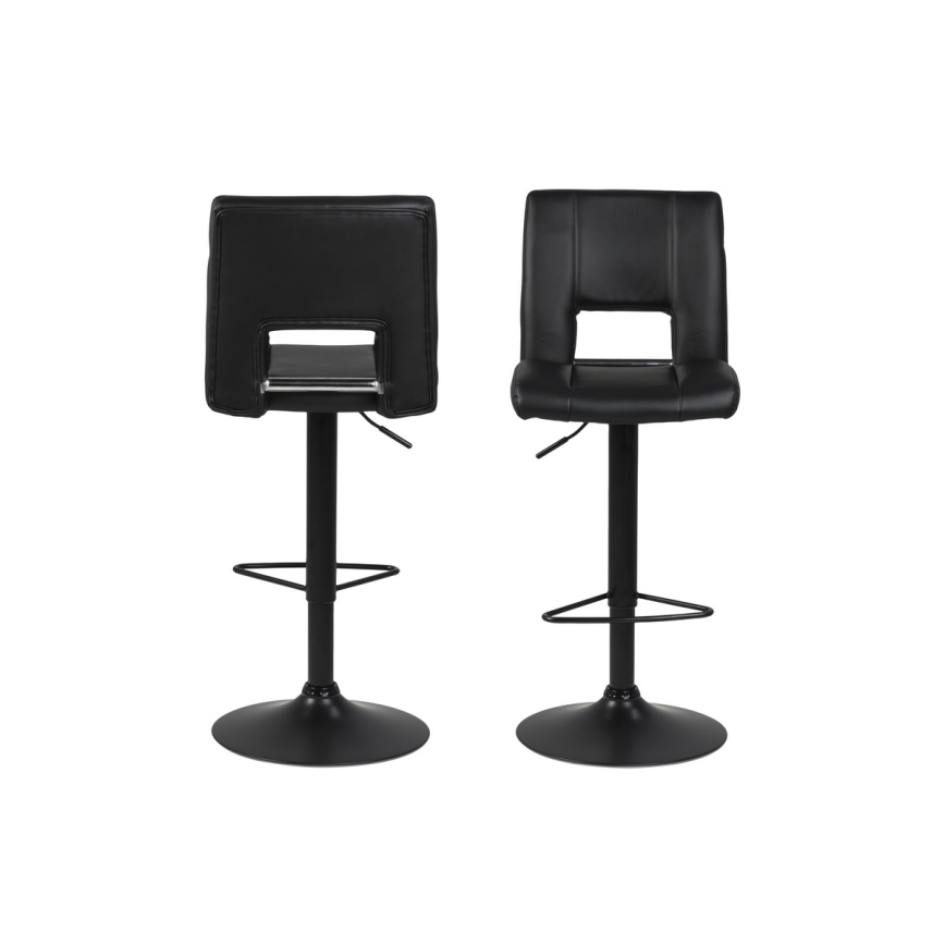 Sgabello SERENA 1 pz nero