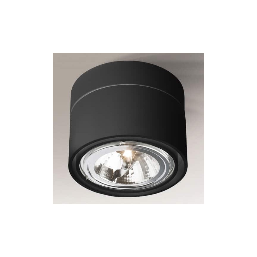 Shilo - Spotlight 1xGU10/15W/230V schwarz