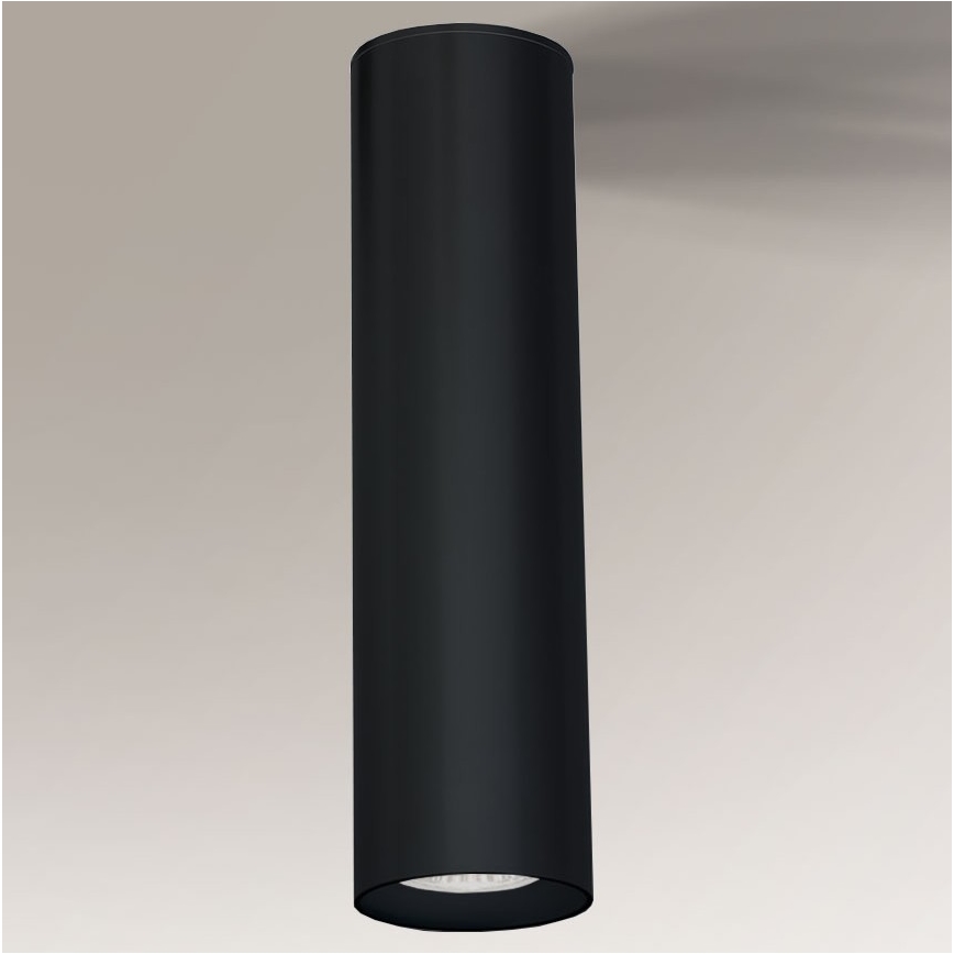 Shilo - Plafoniera 1xGU10/15W/230V nero