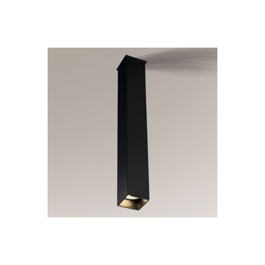 Shilo - Plafoniera 1xGU10/15W/230V nero